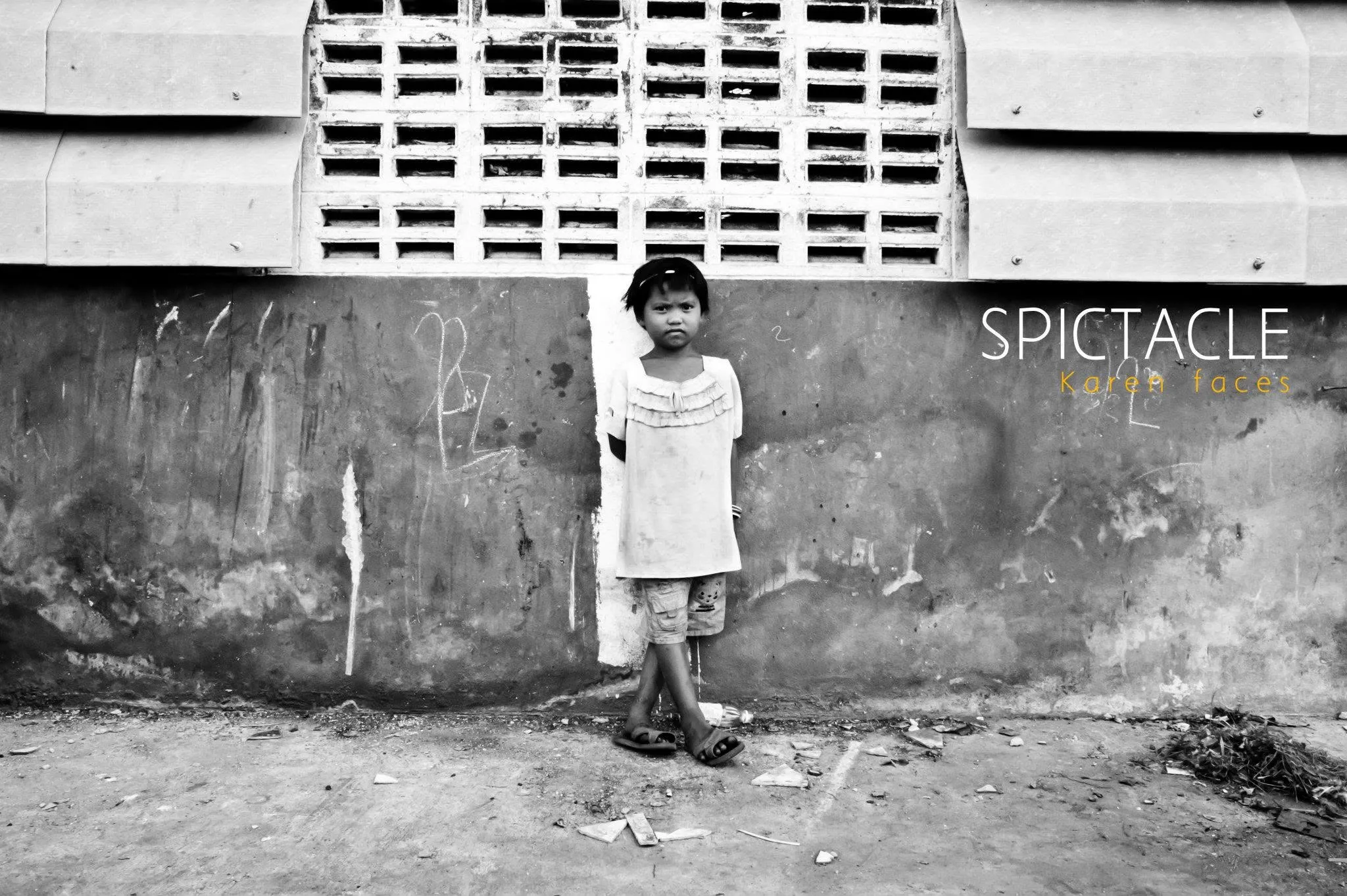 Portraits des camps Karens (Camps de réfugiés Karens — Thaïlande)